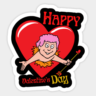 valentines day funny goofy popular designs Sticker